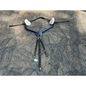 NWOT Dover Saddlery 3-Point Breastplate with Running Martingale Attachments